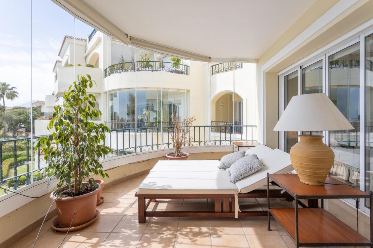 Homeforguest Front Line Beach Apartment In Hacienda Playa 马尔韦利亚 外观 照片